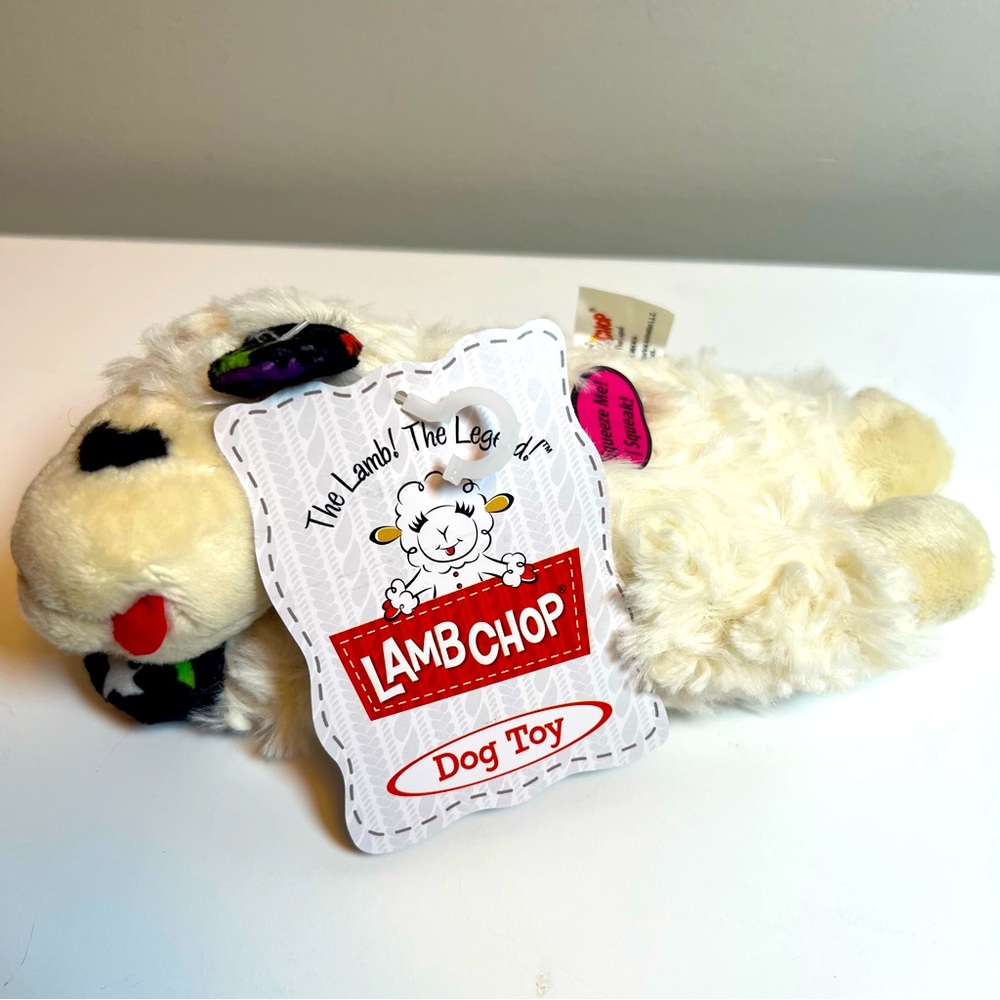 Lamb Chop Halloween Plush Dog Toy
